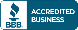 Logo for Accredited Better Business Bureau